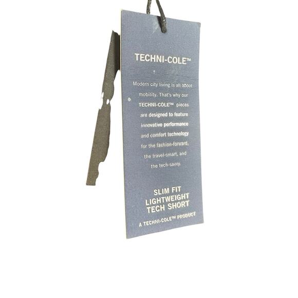 NWT Men's KENNETH COLE TECH SHORTS 38 Slim Fit SECURITY POCKET Moisture WICK - Picture 11 of 11